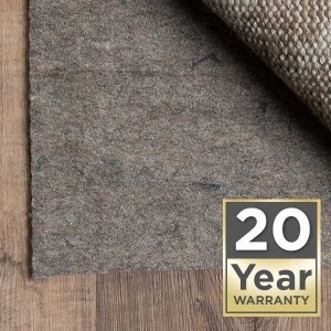 rug pad 20 year warranty | Basin Flooring